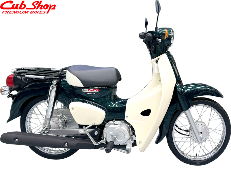 Honda Super Cub 50cc 2024 Màu Xanh Nhớt, Xe Nhật Bán Chạy Nhất