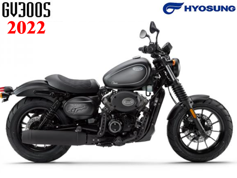 Hyosung GV300S Màu Đen Nhám 2022, Thương Hiệu Hàn Quốc