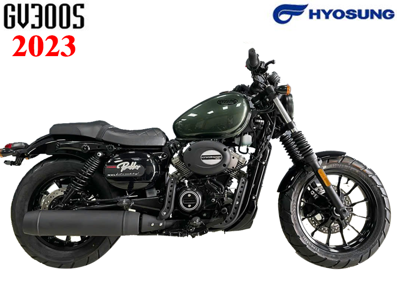 Hyosung GV300S Màu Rêu 2023, Moto Hàn Quốc