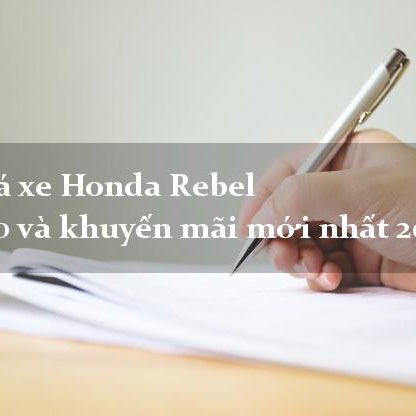 Giá Rebel 500 mới nhất năm 2023