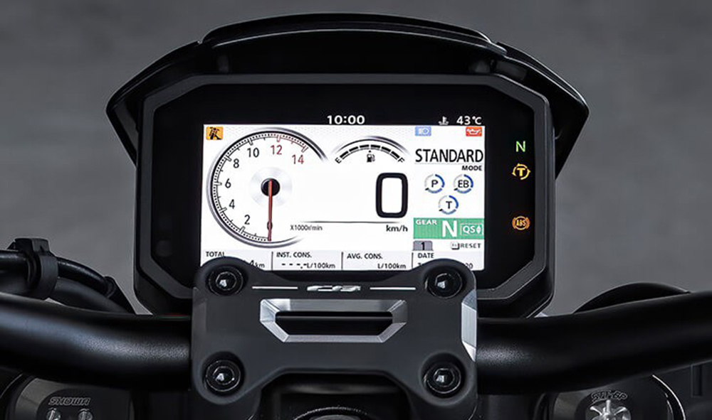 màn hình Honda CB100-R 2023 mới