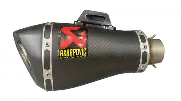 Lon pô mô tô độ Akrapovic đùi gà  slip-on thanh lý giá rẻ