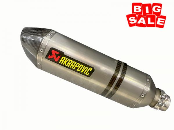 Lon Pô Akrapovic inox ốp Carbon họng thanh lý giá rẻ