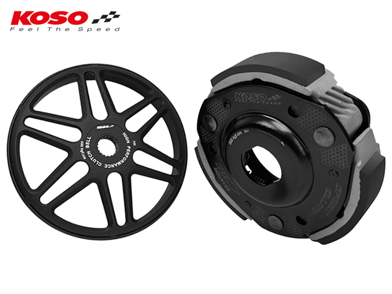 Chuông và cụm ba càng nồi sau v2.0 Koso cho Yamaha NVX155 V1