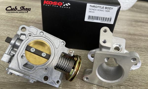 Cổ Nạp Xăng Hiệu Koso 34MM Cho Xe Honda Winner X