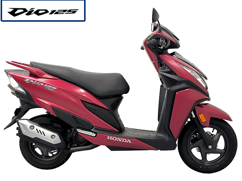 Xe Tay Ga Honda Dio 125 2024 Màu Đỏ Mận, Giá Tốt